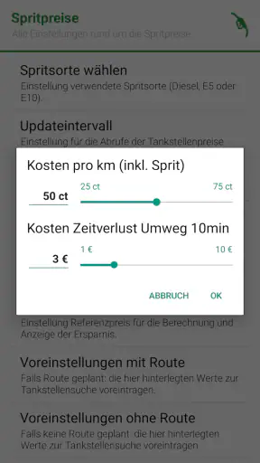 Tankschwein billig tanken screenshot