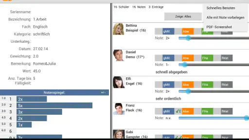 TAPUCATE - Lehrer App screenshot
