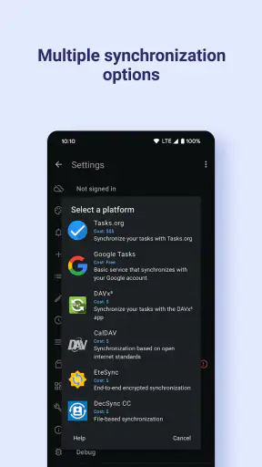 Tasks.org: Aufgabenlisten screenshot