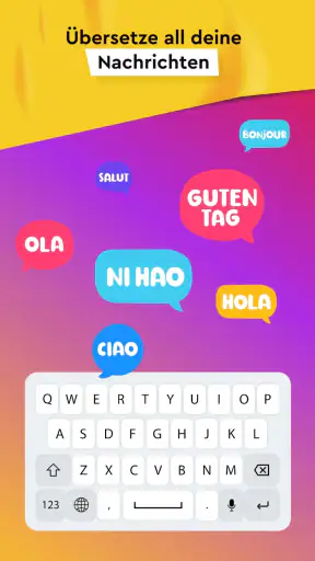 Tastaturübersetzer für Chat screenshot