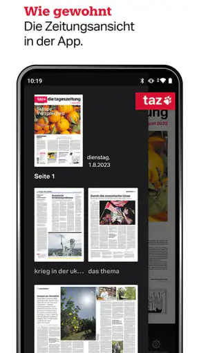 taz screenshot