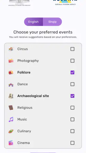 TEA screenshot