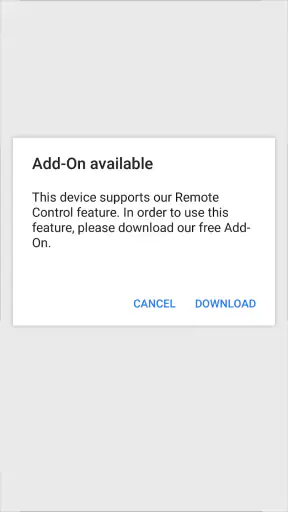 TeamViewer Universal Add-On screenshot
