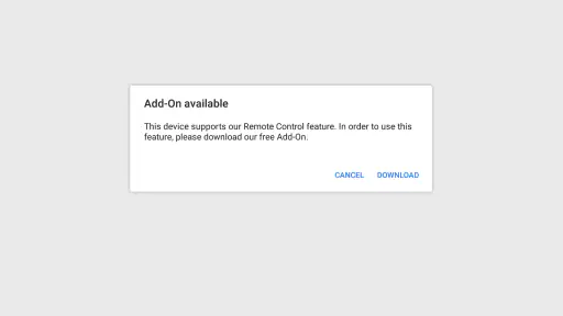 TeamViewer Universal Add-On screenshot