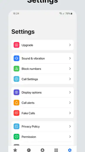 Telefon screenshot