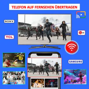 Telefon Fernseher übertragen screenshot