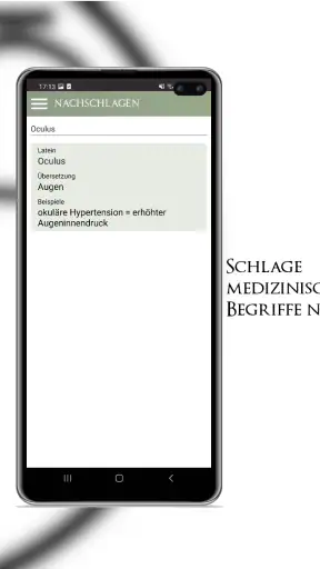 Terminologie - Med. Begriffe screenshot