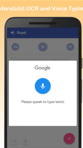 Text to Voice - Vorlesen screenshot