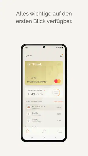 TF Bank Mobile screenshot