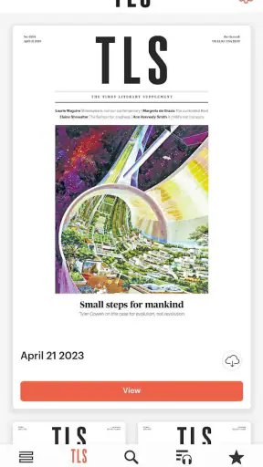 The Times Literary Supplement. screenshot
