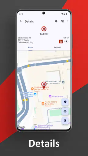 Toiletten und WC Finder screenshot