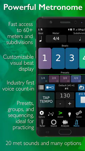 TonalEnergy Stimmgerät & Metro screenshot