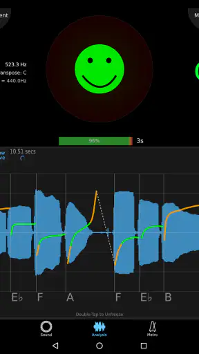 TonalEnergy Stimmgerät & Metro screenshot
