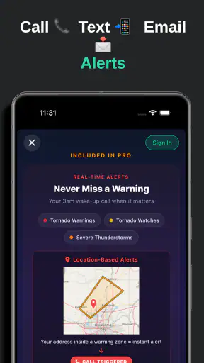 Tornado Tracker by TornadoPath screenshot