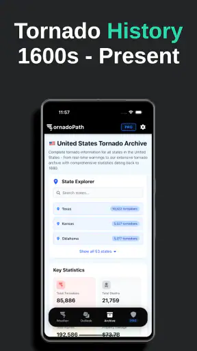 Tornado Tracker by TornadoPath screenshot