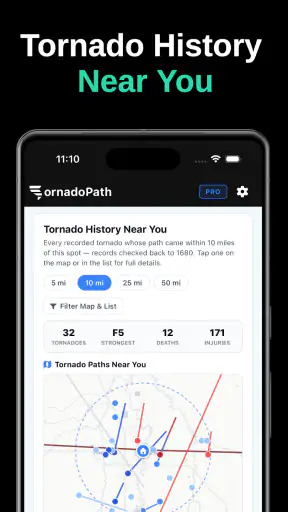 Tornado Tracker by TornadoPath screenshot