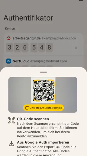 TOTP Authenticator screenshot