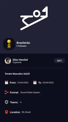 Tournament Manager screenshot