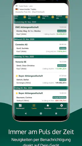 Trader Radar - Insider Trade N screenshot