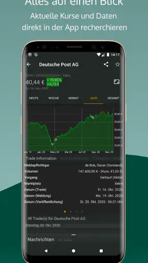 Trader Radar - Insider Trade N screenshot