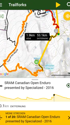 Trailforks screenshot