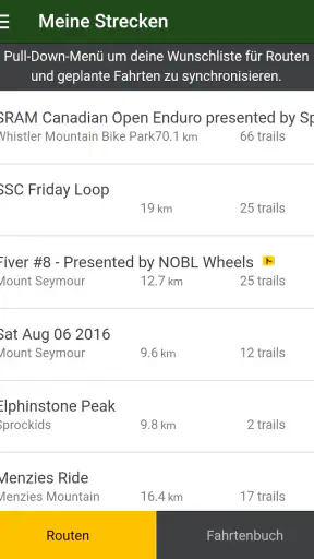 Trailforks screenshot