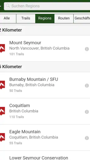 Trailforks screenshot