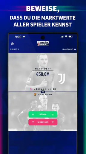Transfermarkt: Fußball-Quiz screenshot