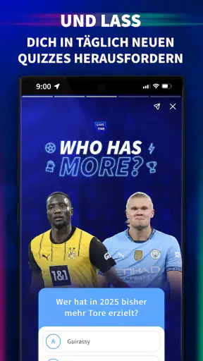 Transfermarkt: Fußball-Quiz screenshot