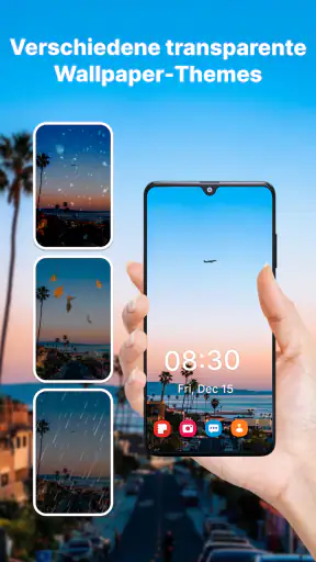 Transparenter live-bildschirm screenshot