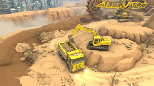 Transport Tycoon Empire: Stadt screenshot