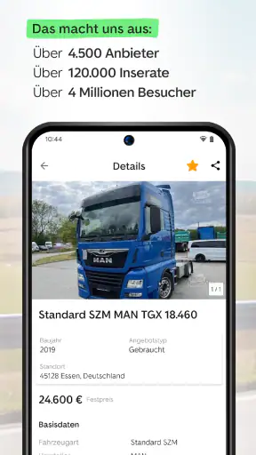 TruckScout24 screenshot