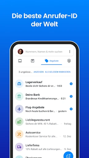 Truecaller: Sehen wer anruft screenshot