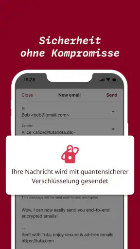 Tuta Mail: Secure Email screenshot