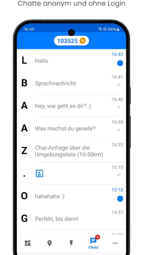 Twiq - Anonymer Chat screenshot