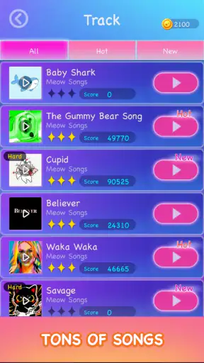 Two Cats - Musik Spiele screenshot
