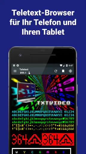 TxtVideo Teletext screenshot