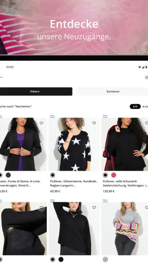 Ulla Popken: Mode Große Größen screenshot