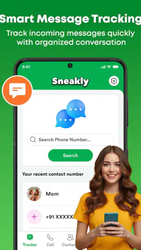 Unseen Chat & Track: Sneakly screenshot
