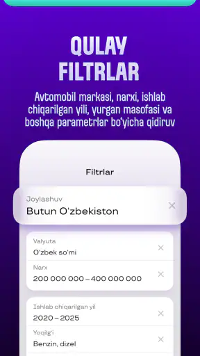 Uzum Avto: avtomobil bozori screenshot