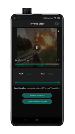 Vaux – Video- und Audio-Editor screenshot
