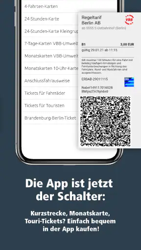 Laden Sie VBB Bus & Bahn: Tickets&Zeiten für Android & iOS herunter ...