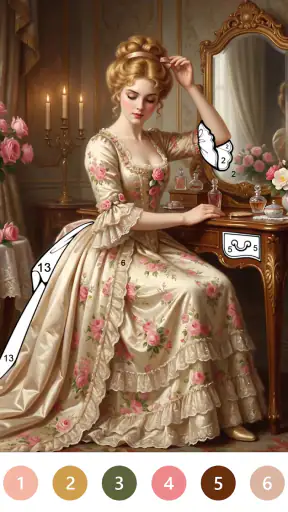 Victorian Coloring Book screenshot