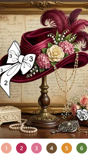 Victorian Coloring Book screenshot