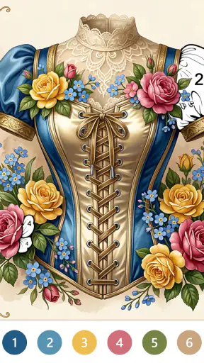 Victorian Coloring Book screenshot