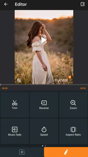 Video-Editor - Clipvue screenshot