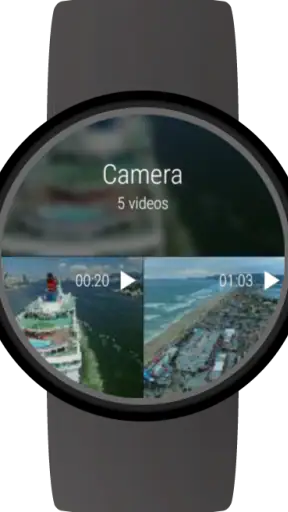 Video Gallery for Wear OS screenshot