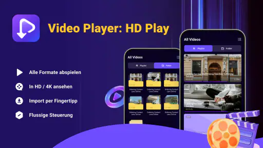 Videoplayer: HD-Wiedergabe screenshot