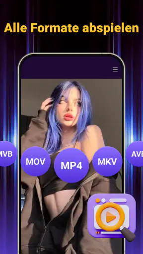 Videoplayer: HD-Wiedergabe screenshot