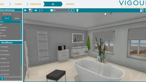 Vigour Badplaner screenshot